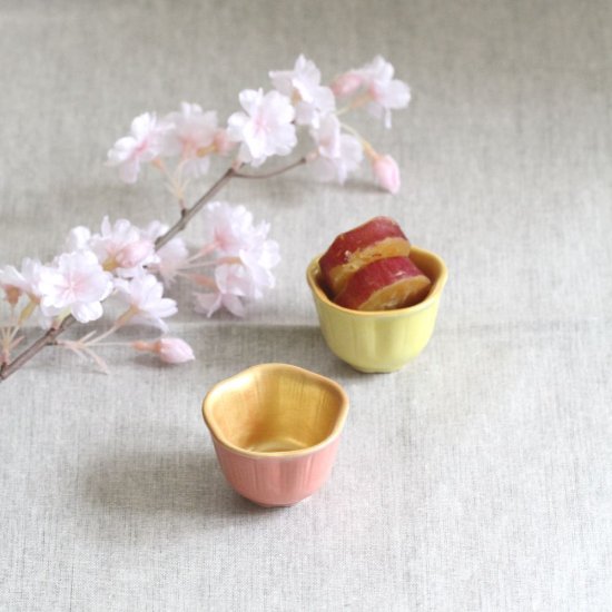 内金花型豆小鉢 陶器 5.2cm
