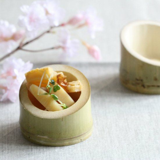 竹製 斜切カップ小鉢 4個セット｜おしゃれな食器の通販サイト M苦楽園