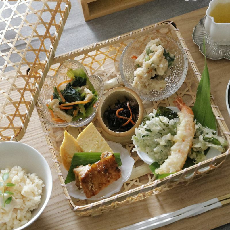 竹製 斜切カップ小鉢 4個セット｜おしゃれな食器の通販サイト M苦楽園