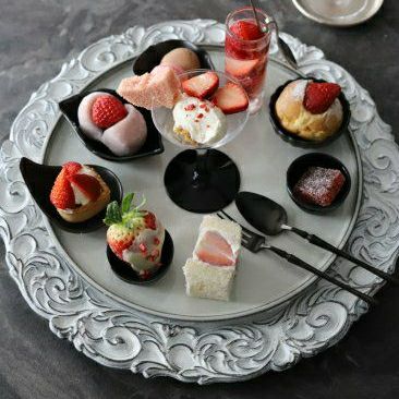 チャージャーアンダープレート ホワイトデコラティブ｜おしゃれな食器M