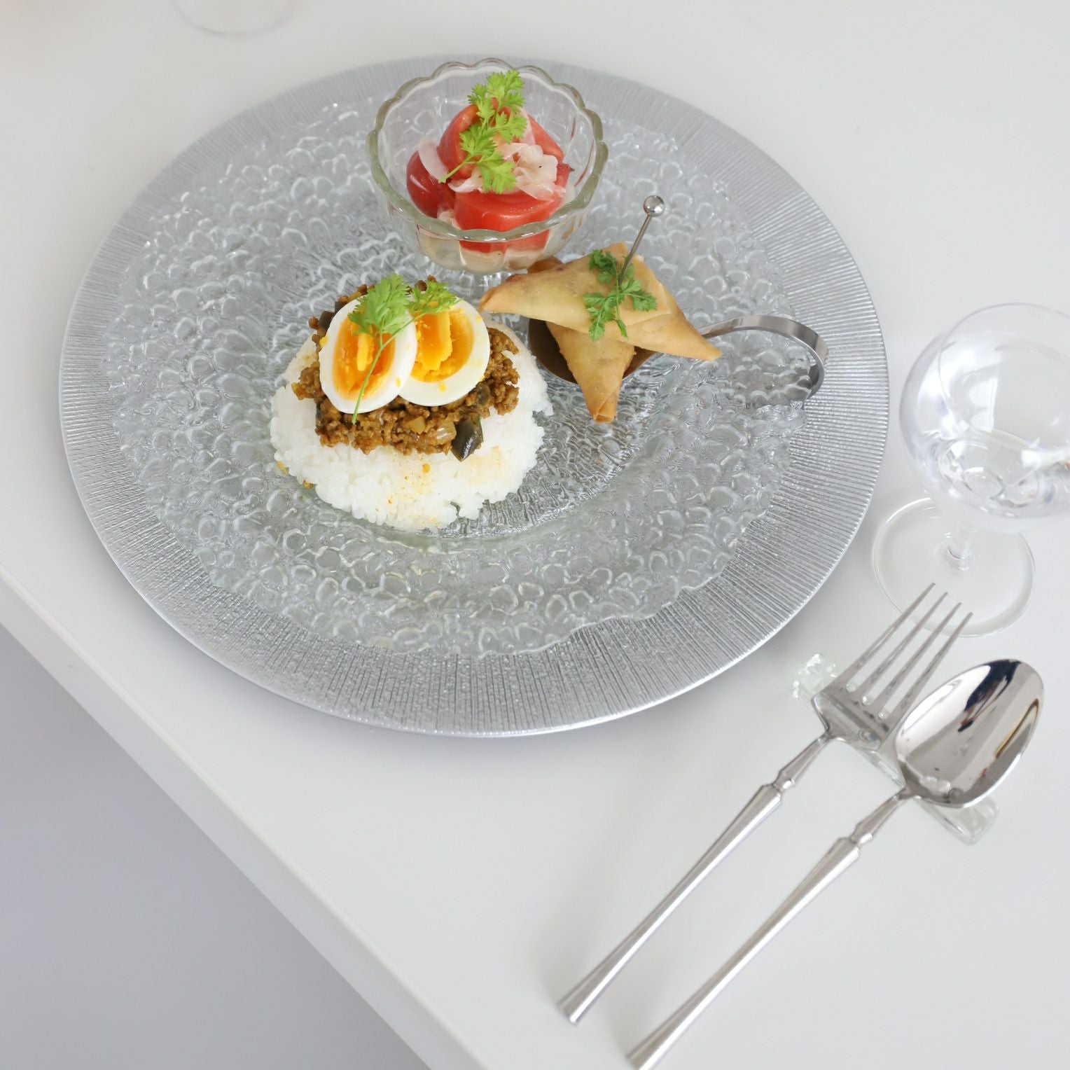 モダンガラスナイフレスト｜おしゃれな食器の通販サイト M苦楽園
