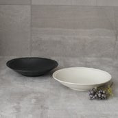 美濃焼　クーププレート皿　磁器　RINKA　22.5cm