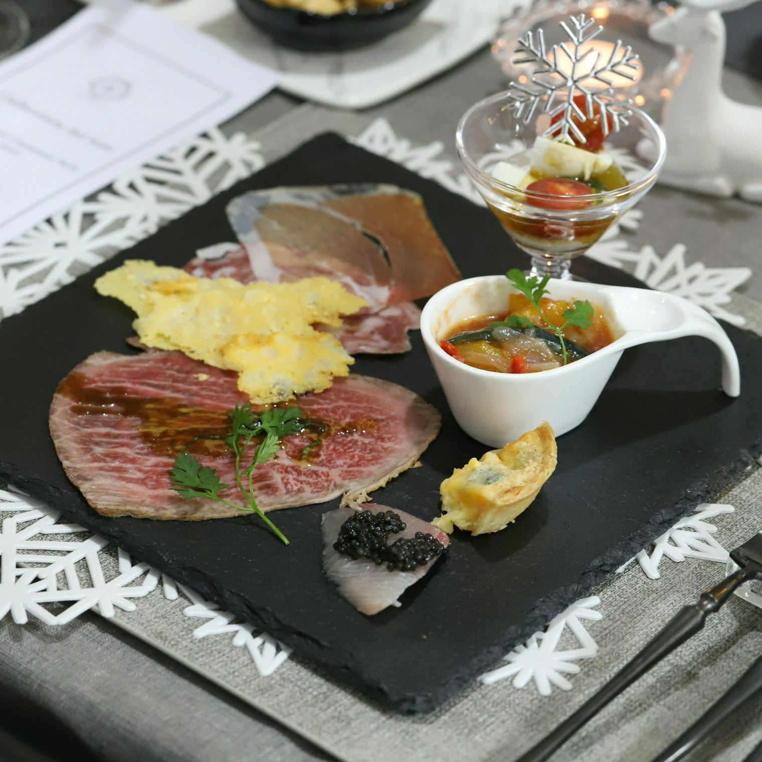 天然石 ブラックスレートプレート皿｜大人おしゃれな食器やお皿の通販
