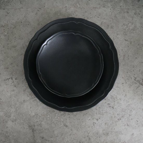 美濃焼　シンプルプレート皿　磁器　RINKA