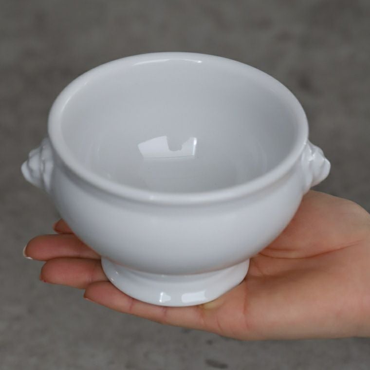 美濃焼　耐熱　ライオンスープボウルカップ　磁器