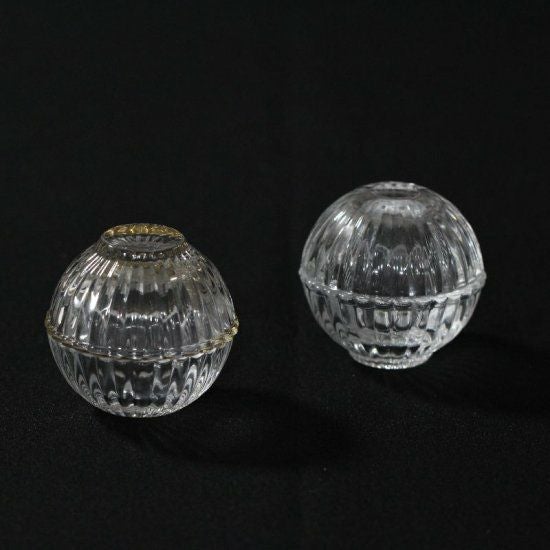 ガラス製蓋付きてまり丸型硝子小鉢 6.7cm｜おしゃれな食器の通販サイト