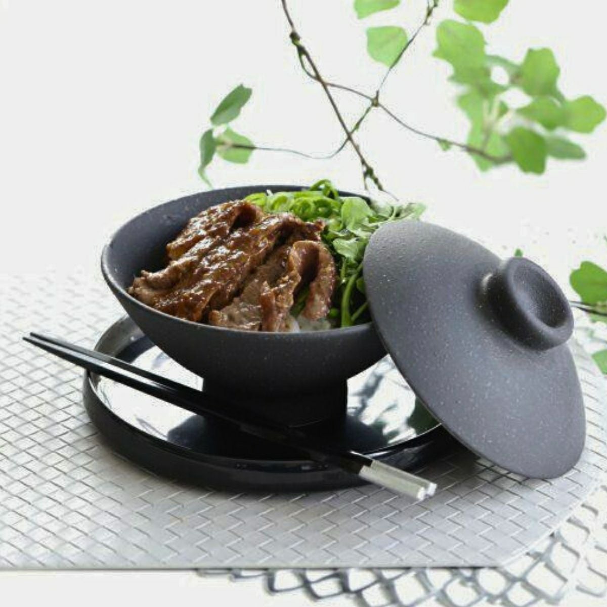 603未使用　庫山窯　煮物椀　蓋付きどんぶり揃　5客セット　蓋付煮物椀　丼 107117905.jpg
