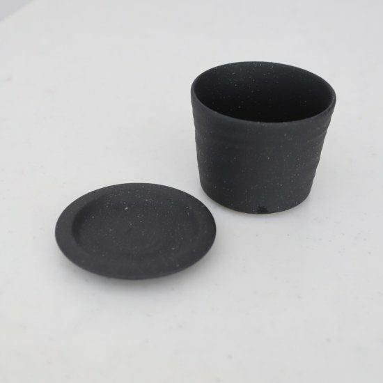 美濃焼 黒いそば猪口セット 磁器 YOZORA｜M苦楽園｜おしゃれな食器通販