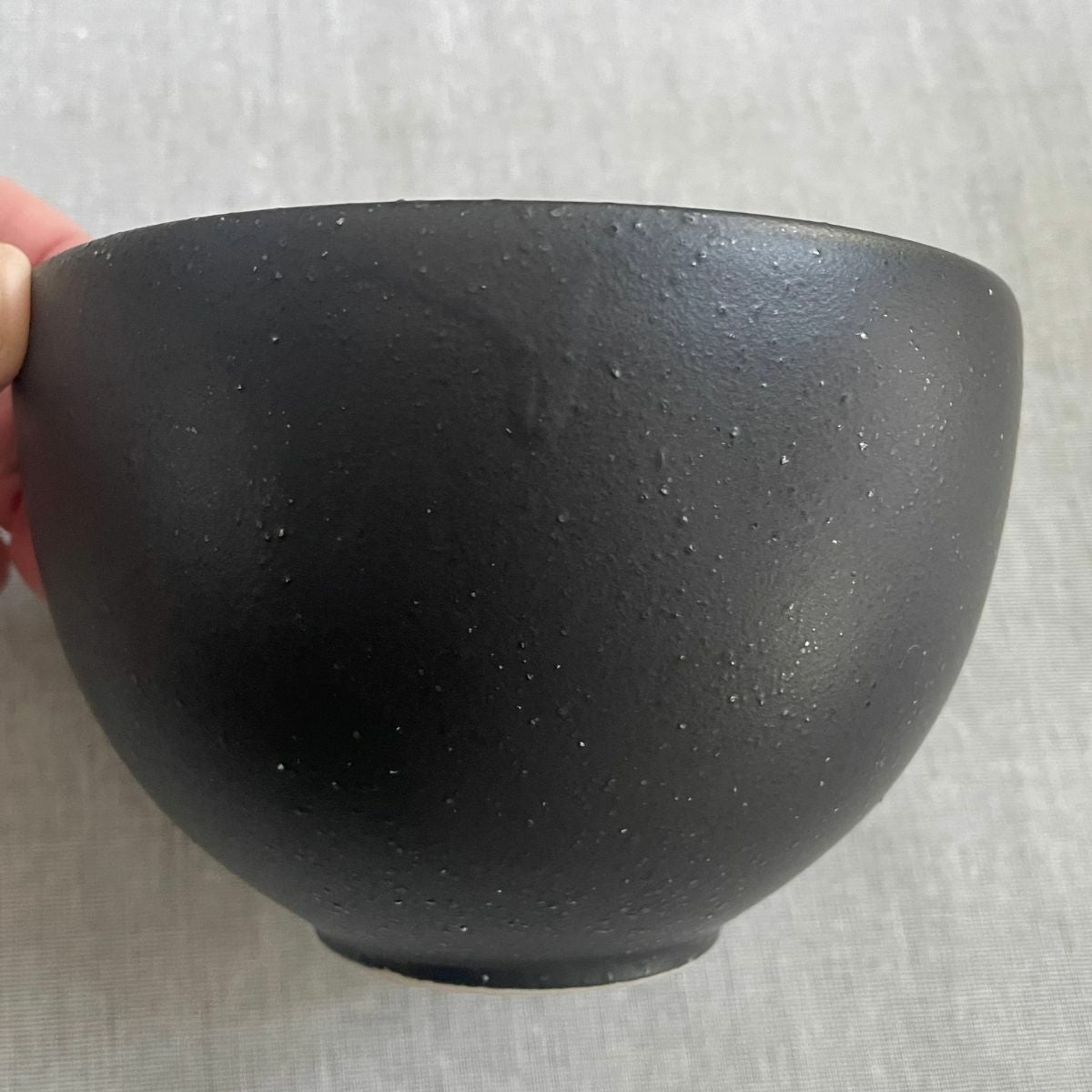 美濃焼 黒い丼 陶磁器 14cm YOZORA｜M苦楽園｜おしゃれな食器通販サイト