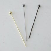 ステンレス製　ロングボールオードブルピン　ピンチョスピック　4本セット　11cm