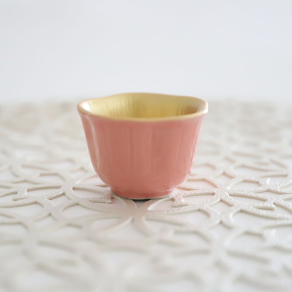 内金花型豆小鉢　陶器　5.2cm　