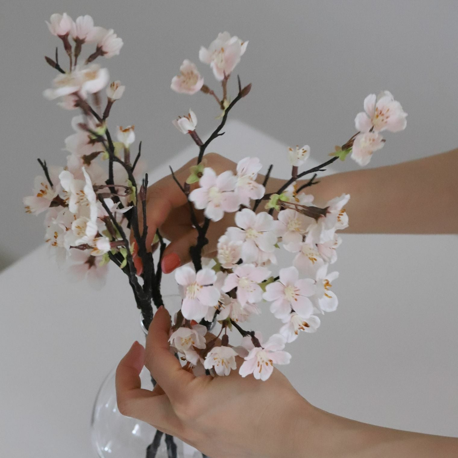 アートフラワー 淡雪の桜｜M苦楽園｜おしゃれな食器通販サイト