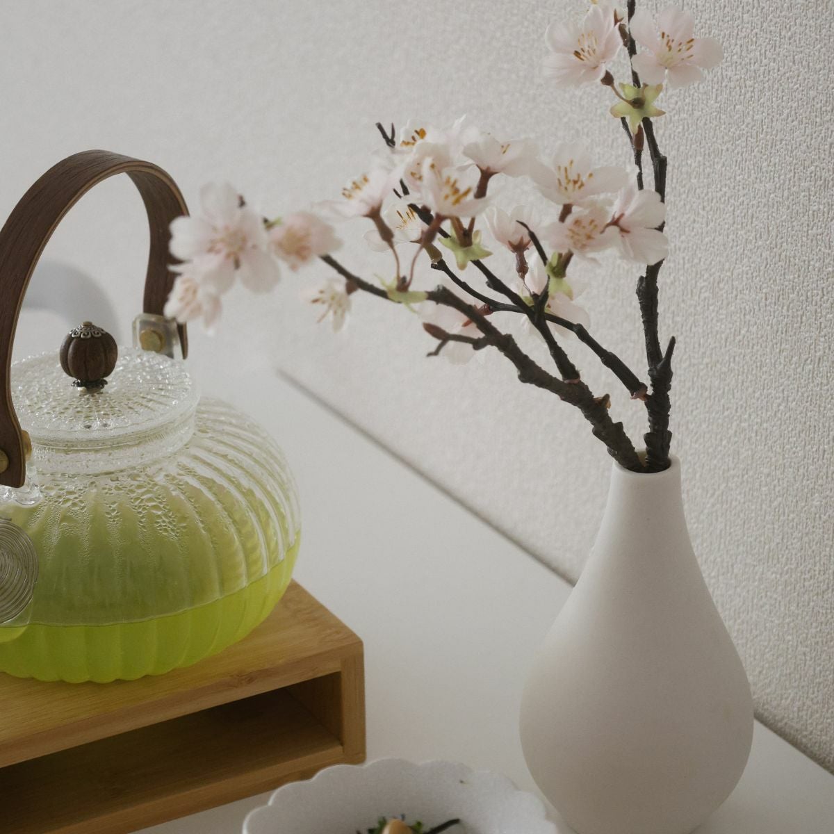 アートフラワー 淡雪の桜｜M苦楽園｜おしゃれな食器通販サイト