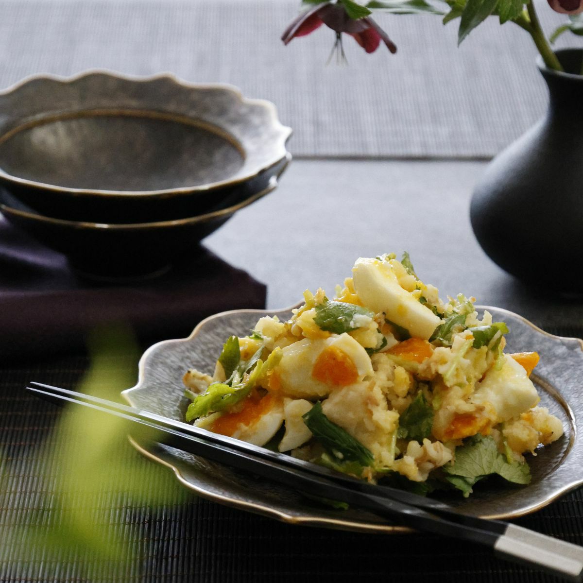 美濃焼 輪花ボウル 陶磁器 KOUETU｜M苦楽園｜おしゃれな食器通販サイト