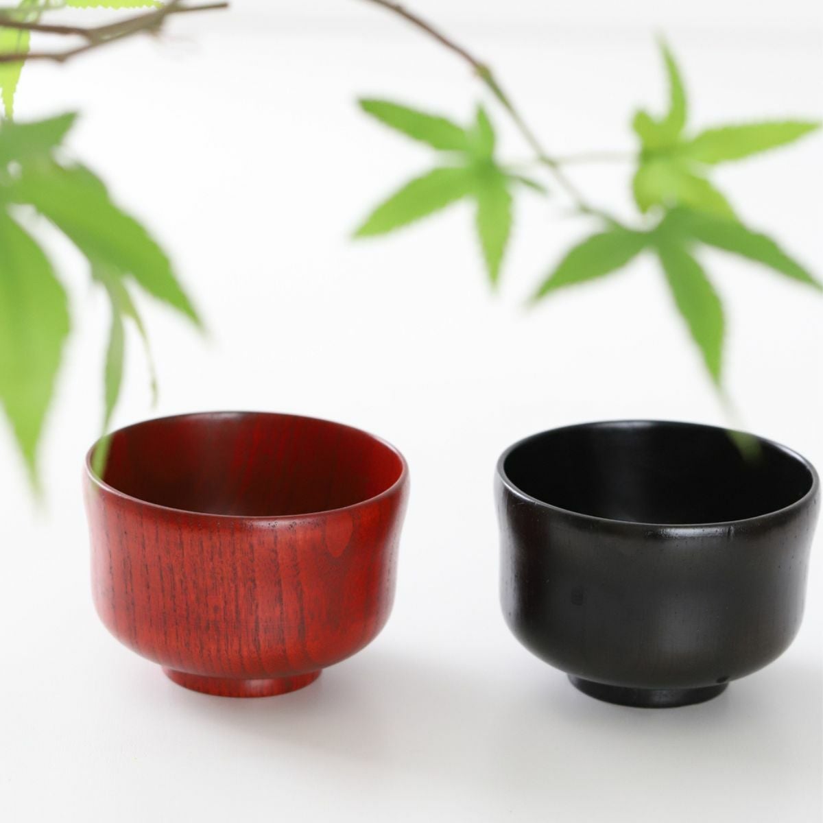 木製　漆器　ひさご味噌汁椀　10cm　ナチュラル