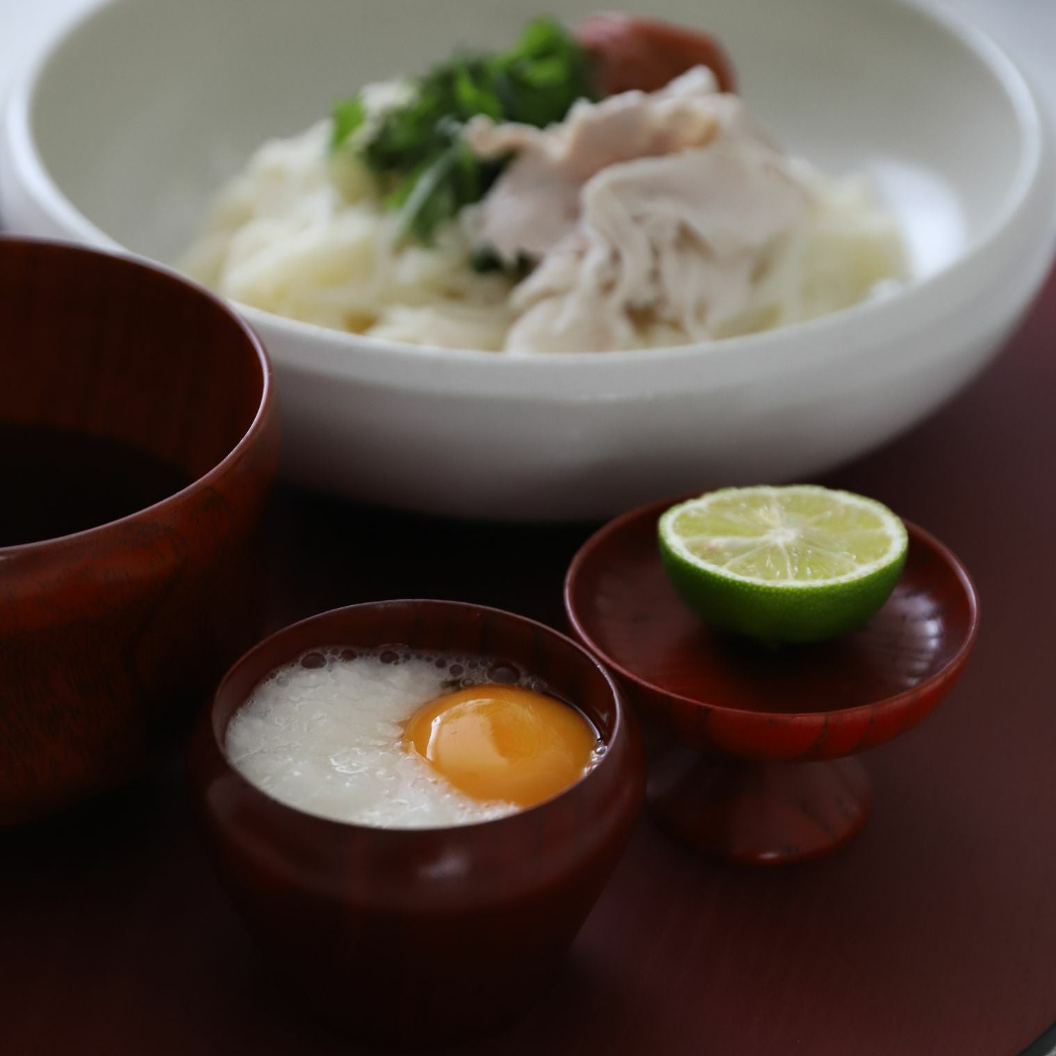 木製　漆器　馬上杯　高台小鉢　7cm　黒