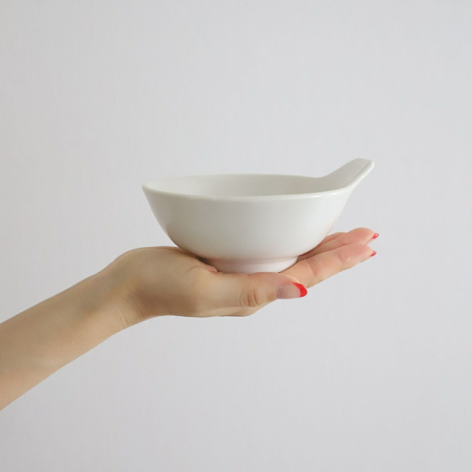 美濃焼　シンプルとんすいボウル　陶磁器　14cm　白