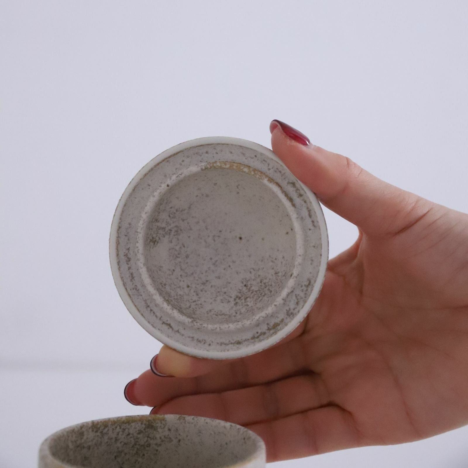 美濃焼 蓋付茶碗蒸し碗サンディ｜おしゃれな食器の通販サイト M苦楽園