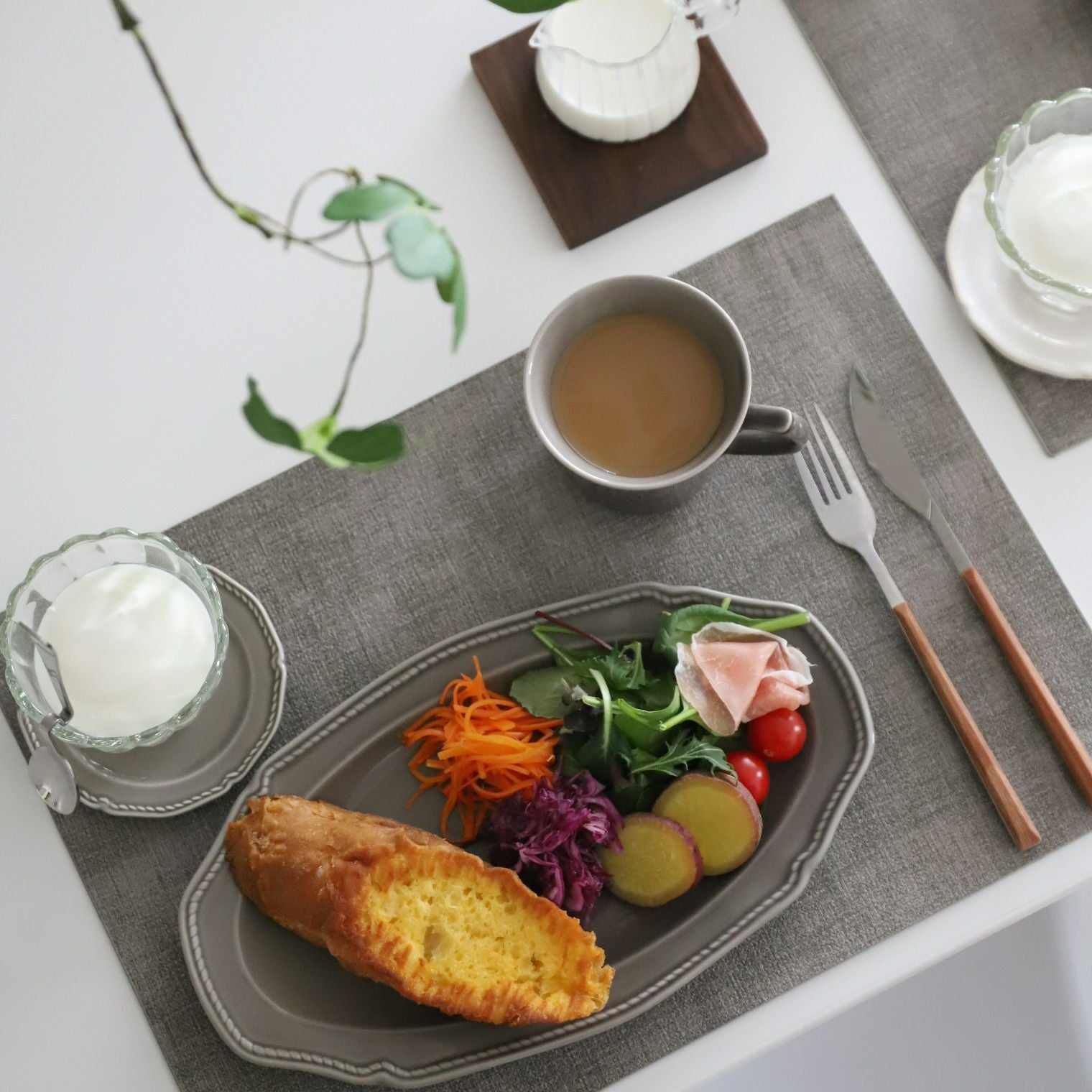 美濃焼オーバルロングプレート皿トレス30cm｜大人おしゃれな食器やお皿