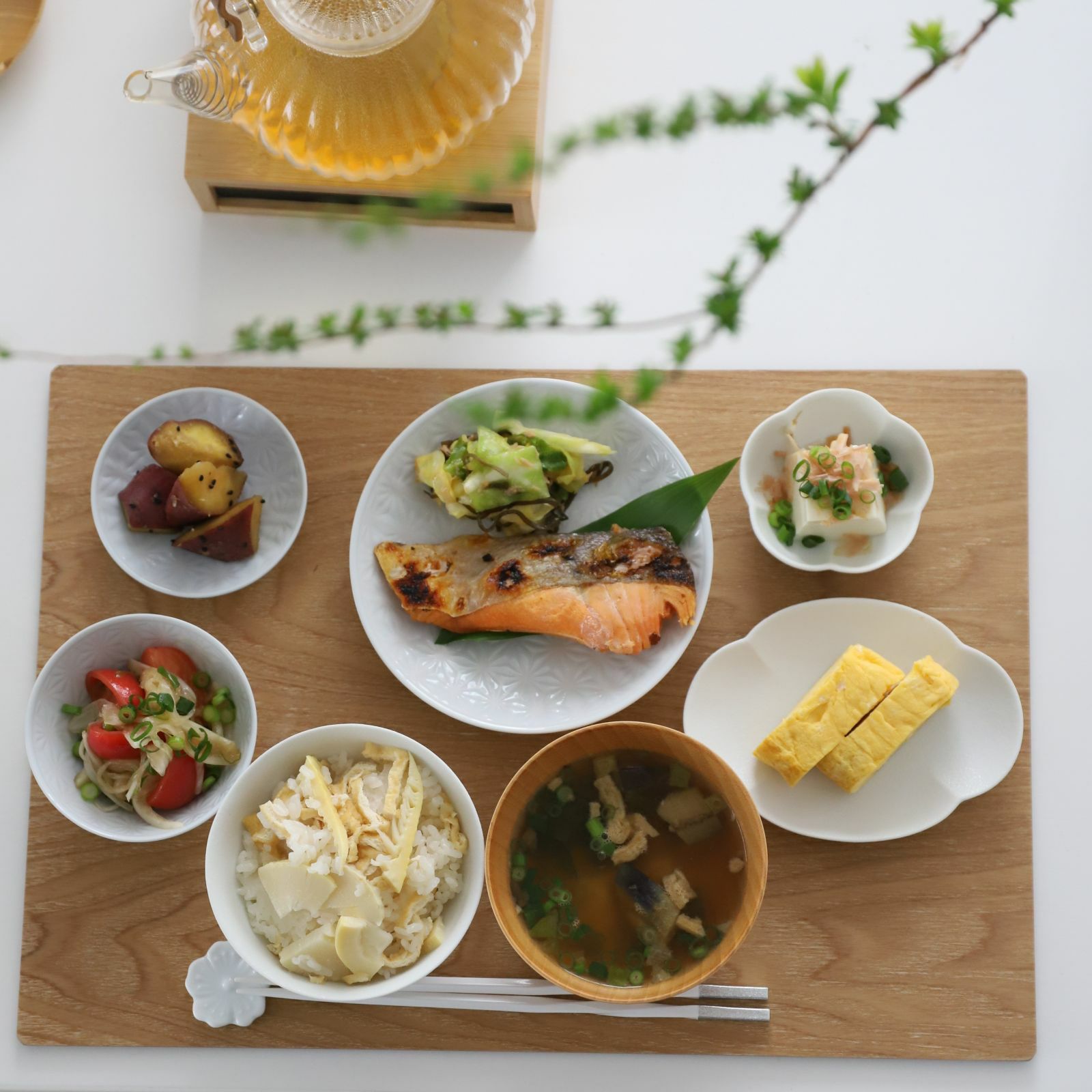 木製長角プレースマット ナチュラル｜M苦楽園｜おしゃれな食器通販サイト