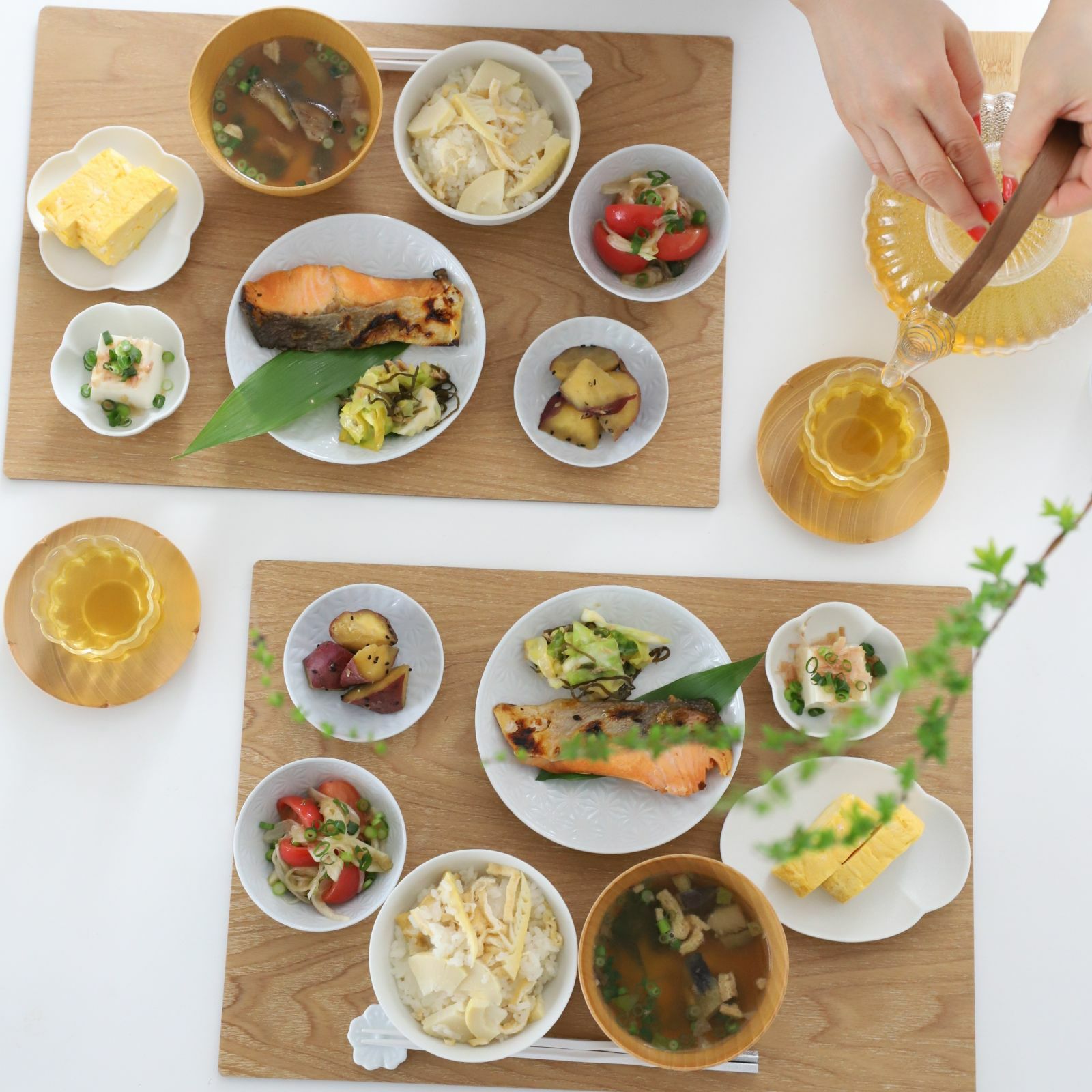 木製長角プレースマット ナチュラル｜M苦楽園｜おしゃれな食器通販サイト