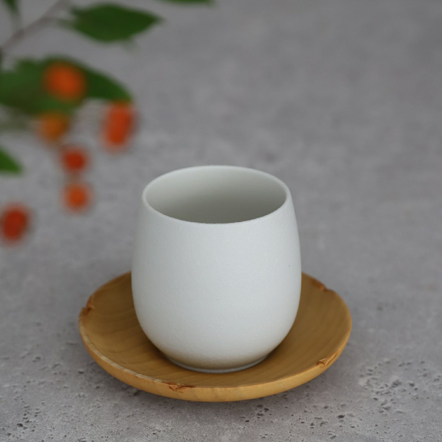 木製 漆器花型茶たく 12cm｜｜M苦楽園｜おしゃれな食器通販サイト