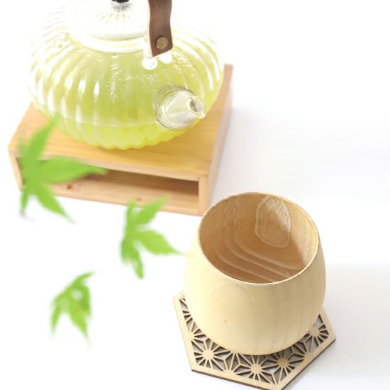 木製エッグカップ ナチュラル｜M苦楽園｜おしゃれな食器通販サイト