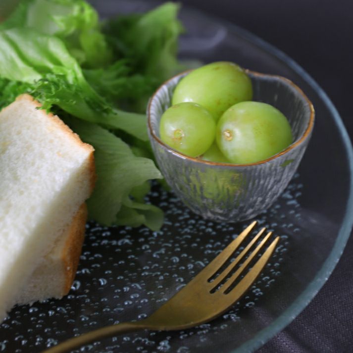 ガラス製 ゴールドライン小鉢｜M苦楽園｜おしゃれな食器通販サイト