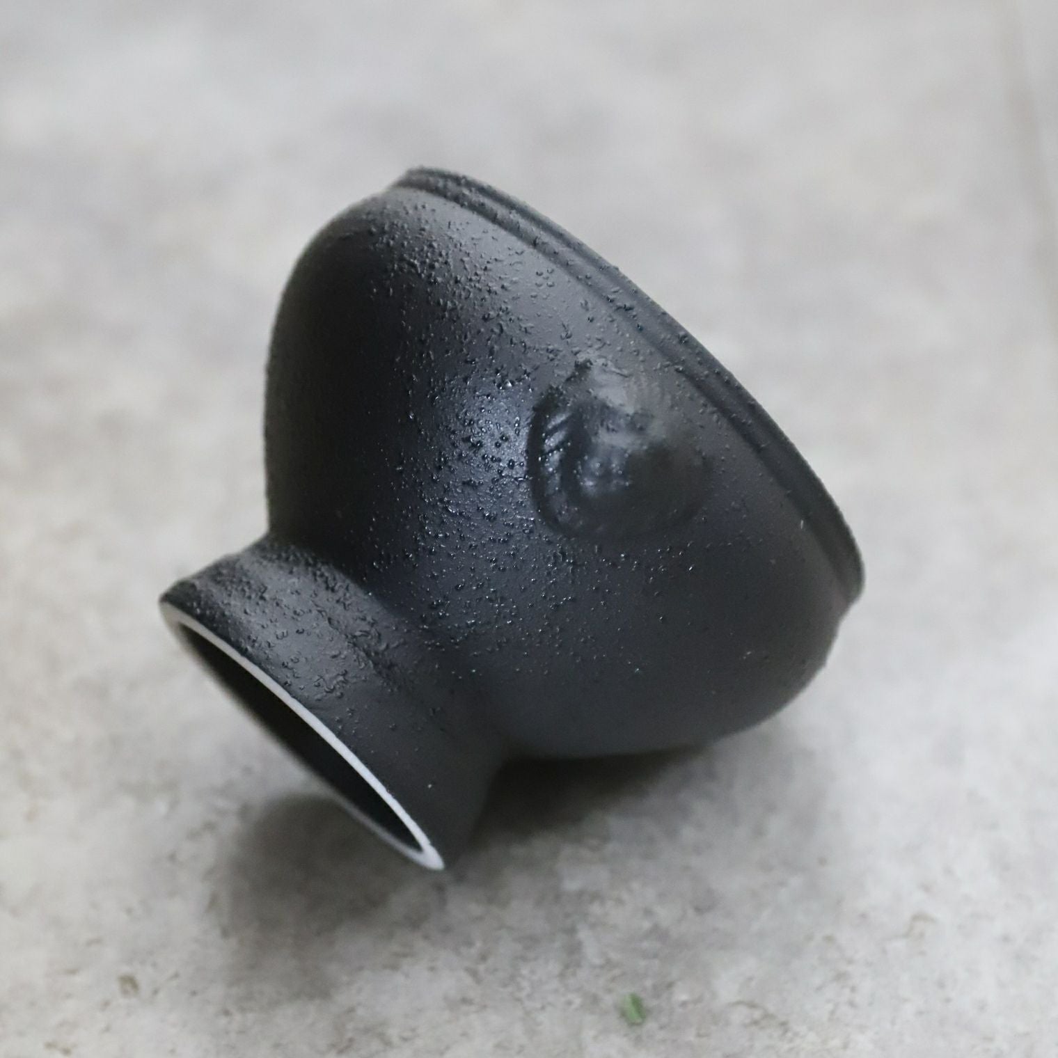 美濃焼 黒いライオントリフボウル9cm YOZORA｜大人おしゃれな食器やお