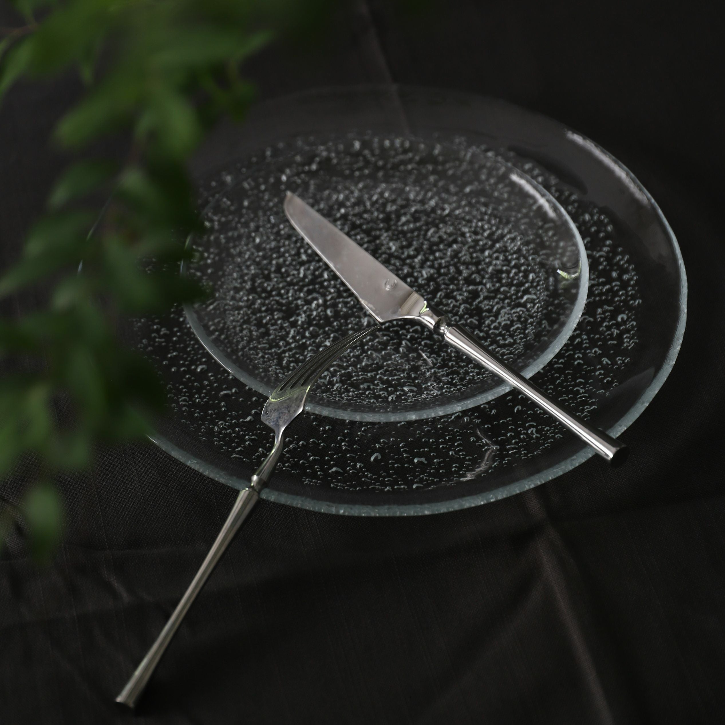 ガラス製 ガラス製 バブルプレート｜大人おしゃれな食器やお皿の通販