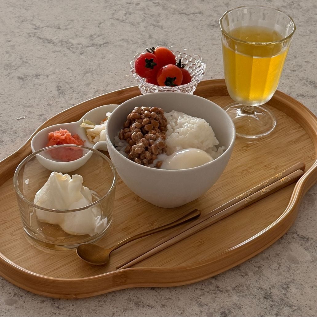 木製　麻の葉模様箸　ゴールドシルバー　丸華七宝