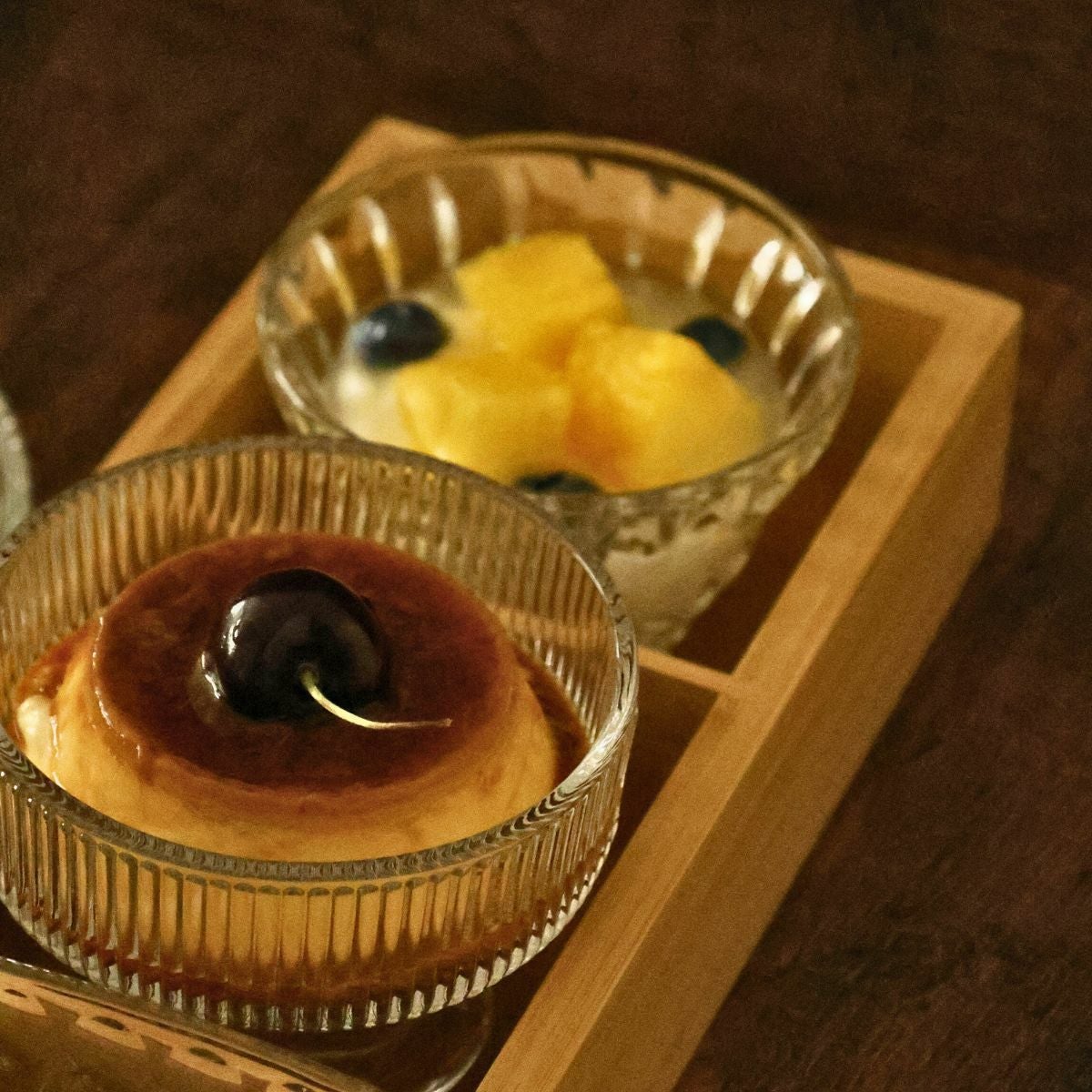 ガラス製 デザートクープカップ｜M苦楽園｜おしゃれな食器通販サイト