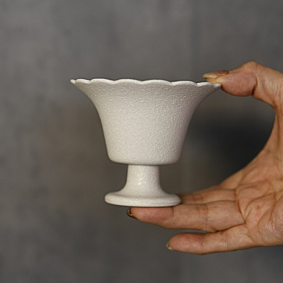 SHIRO　ベルフラワー高台　9.5cm