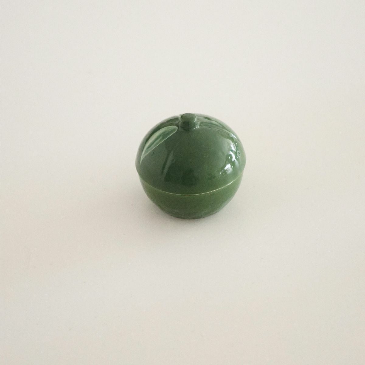 ゆず型　蓋つきアミューズ小鉢　陶器　5.5cm