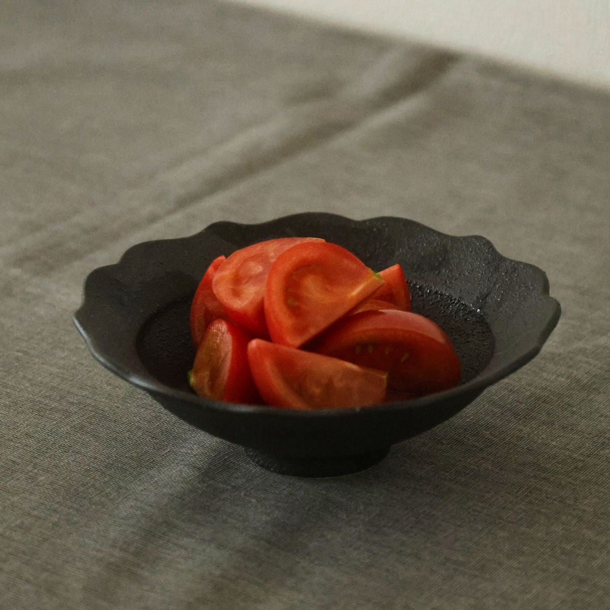 美濃焼　輪花ボウル14cm　YOZORA