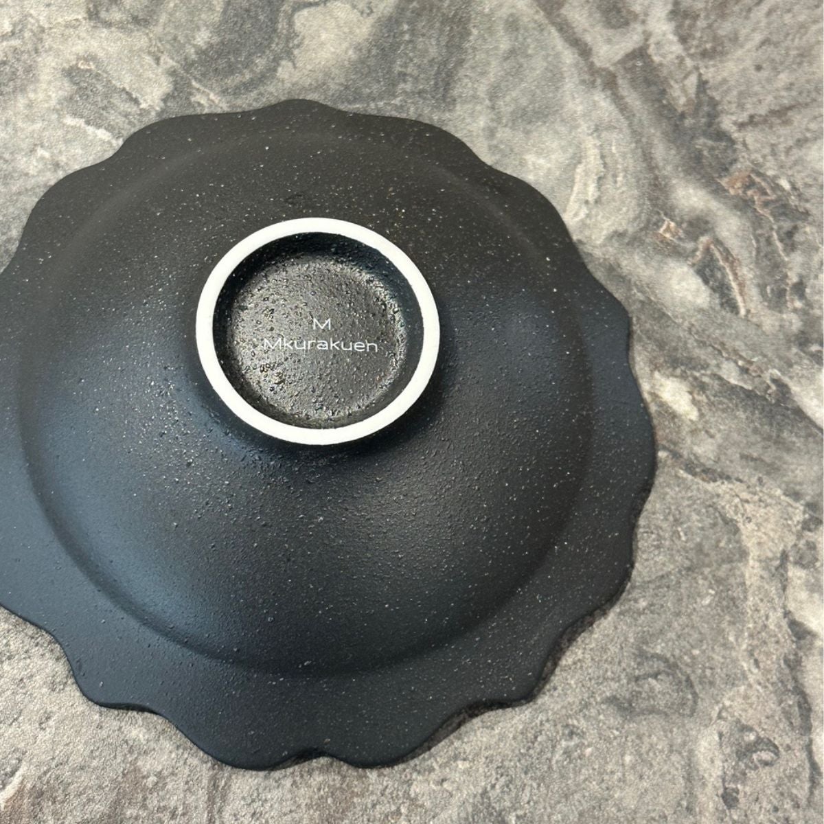 美濃焼　輪花ボウル14cm　YOZORA