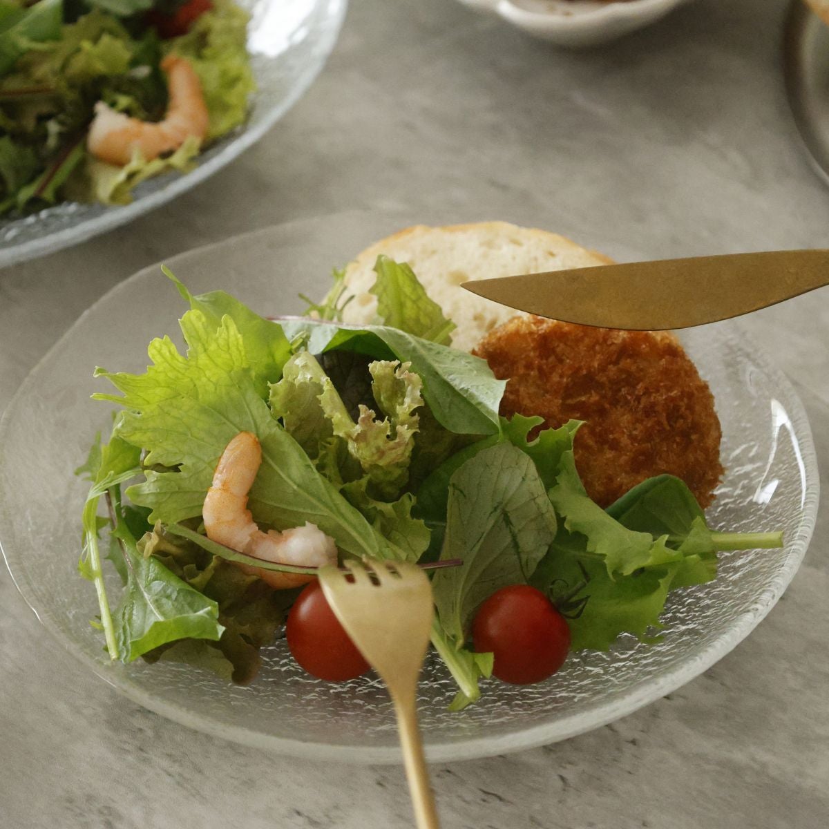 ガラス製 ラフプレート ｜大人おしゃれな食器やお皿の通販専門店｜M苦楽園